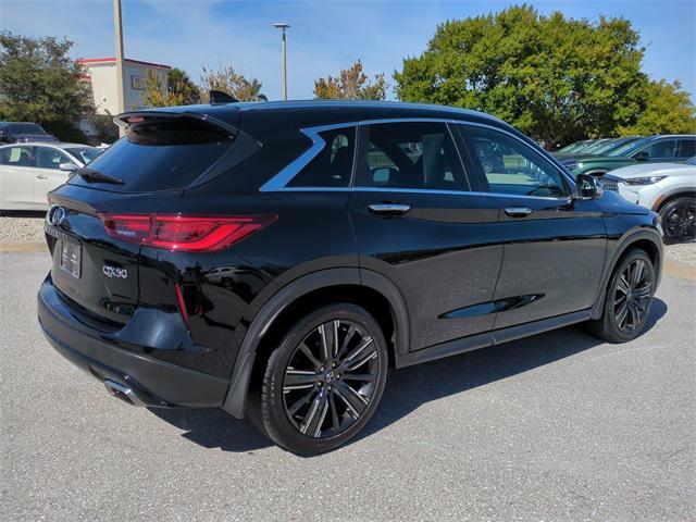 used 2022 INFINITI QX50 car, priced at $27,068