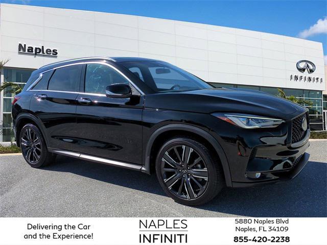 used 2022 INFINITI QX50 car, priced at $27,716