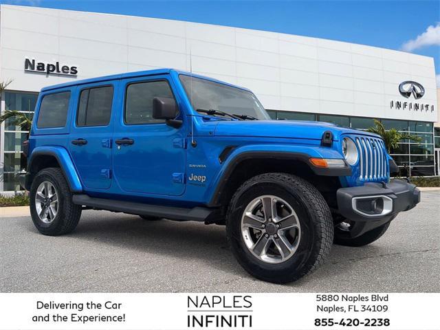 used 2021 Jeep Wrangler Unlimited car, priced at $38,499