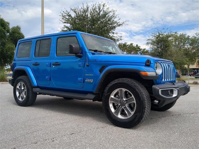 used 2021 Jeep Wrangler Unlimited car, priced at $38,499