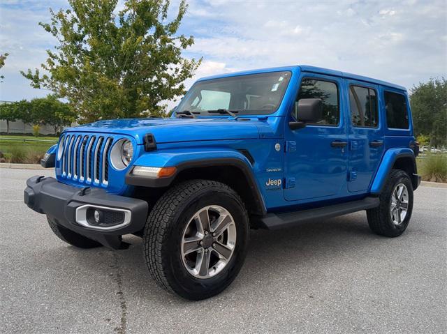 used 2021 Jeep Wrangler Unlimited car, priced at $38,499