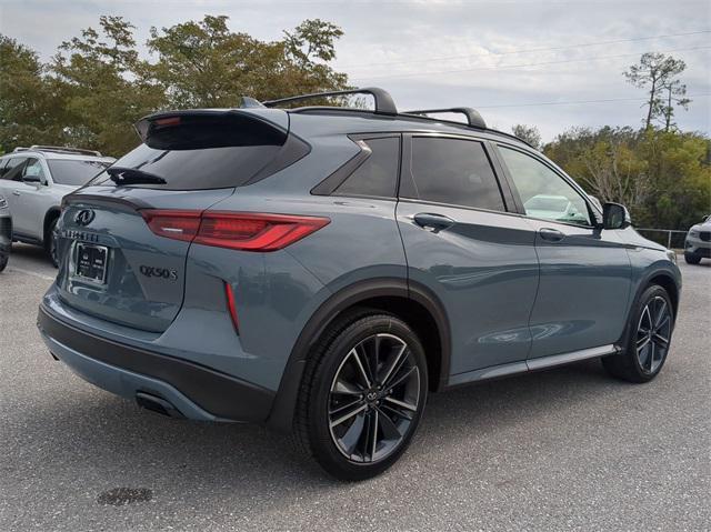 new 2025 INFINITI QX50 car, priced at $54,365