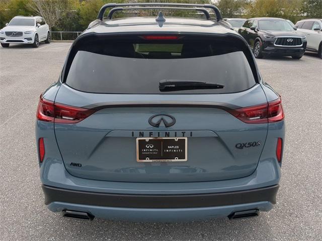 new 2025 INFINITI QX50 car, priced at $54,365