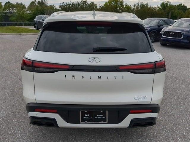 new 2024 INFINITI QX60 car, priced at $58,875