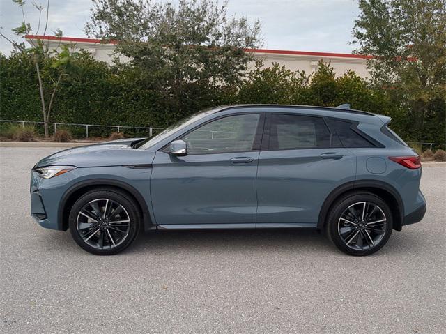 new 2025 INFINITI QX50 car, priced at $54,250