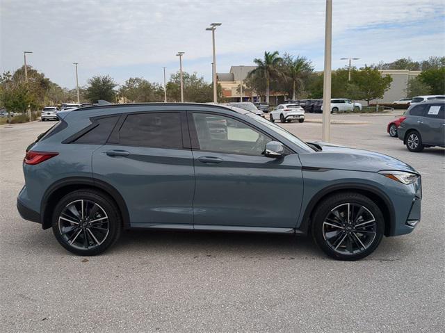 new 2025 INFINITI QX50 car, priced at $54,250