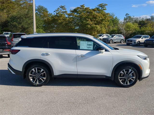 new 2025 INFINITI QX60 car, priced at $59,170