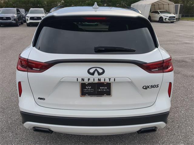 new 2025 INFINITI QX50 car, priced at $54,170