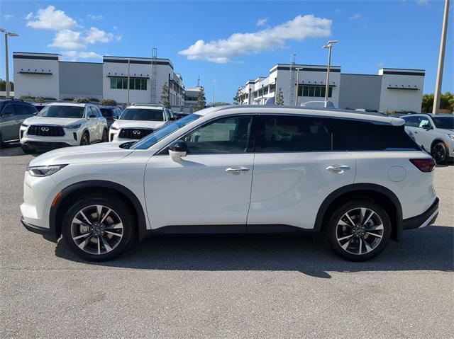 new 2025 INFINITI QX60 car, priced at $51,700