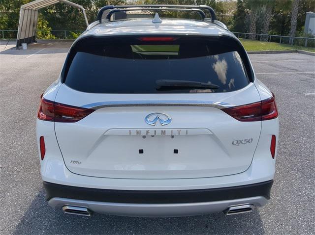 new 2025 INFINITI QX50 car, priced at $49,670