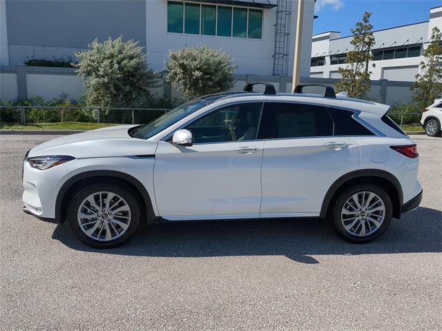 new 2025 INFINITI QX50 car, priced at $49,670