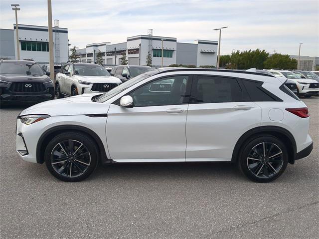 new 2025 INFINITI QX50 car, priced at $54,835