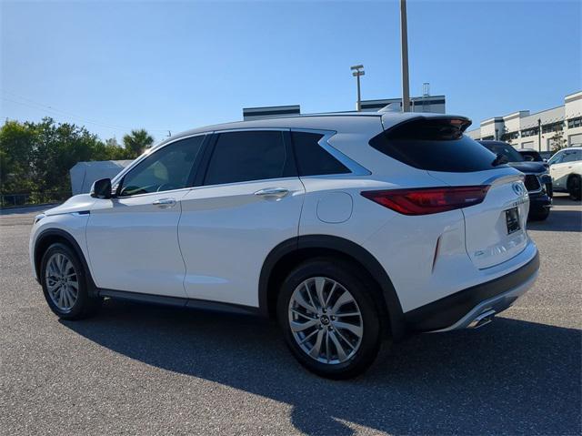 new 2025 INFINITI QX50 car, priced at $44,585