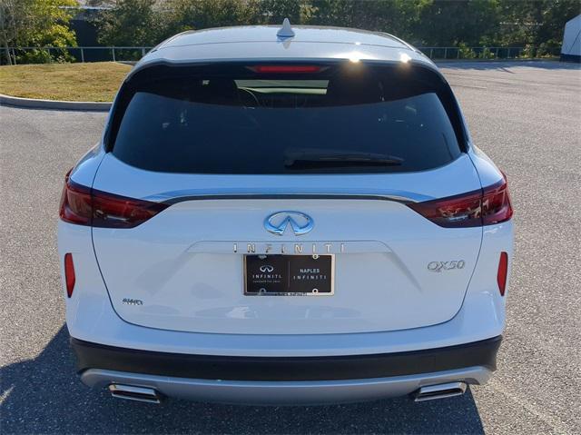 new 2025 INFINITI QX50 car, priced at $44,585