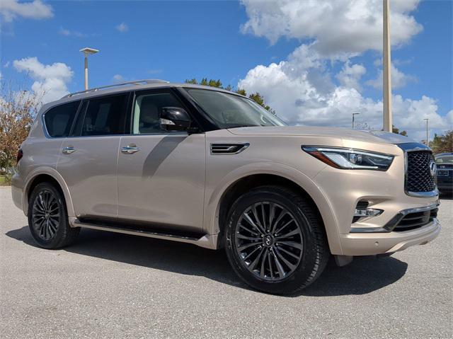 used 2024 INFINITI QX80 car, priced at $56,499