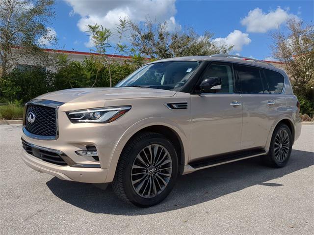 used 2024 INFINITI QX80 car, priced at $56,499