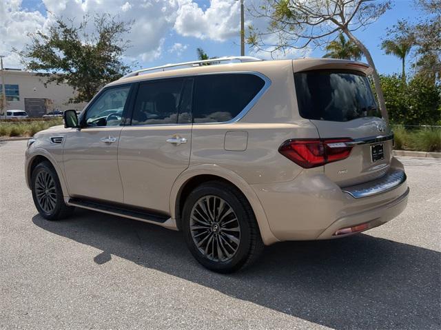 used 2024 INFINITI QX80 car, priced at $56,499