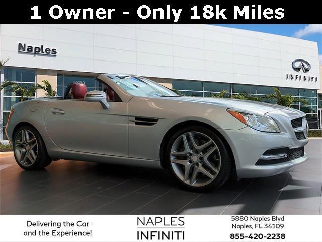 used 2012 Mercedes-Benz SLK-Class car, priced at $24,999