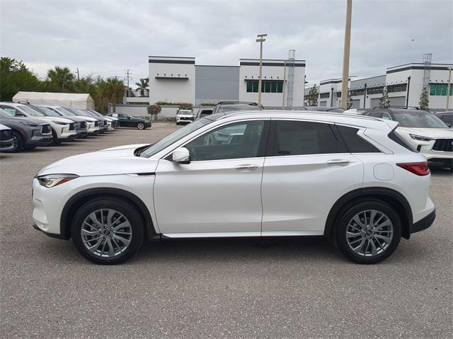 new 2025 INFINITI QX50 car, priced at $49,270