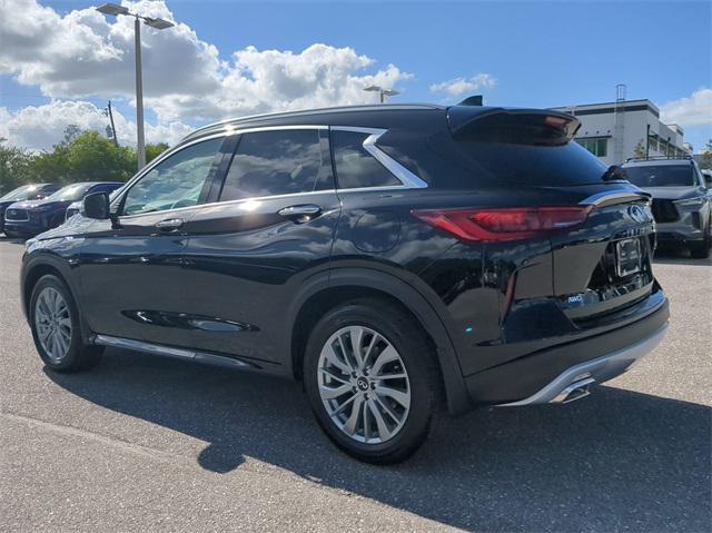 new 2025 INFINITI QX50 car, priced at $48,370