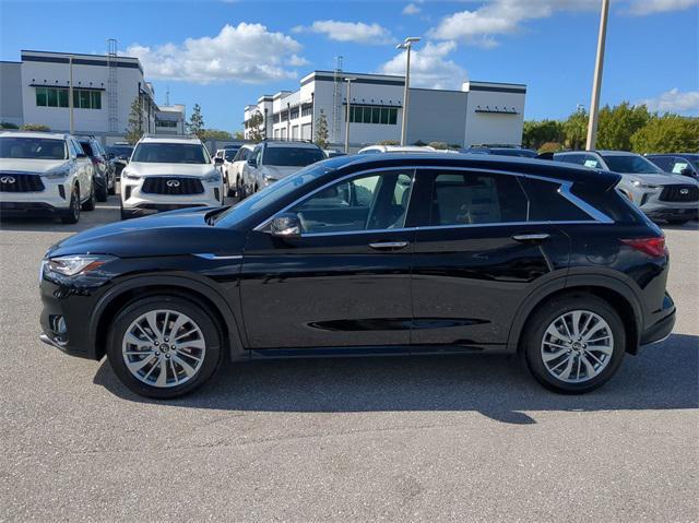 new 2025 INFINITI QX50 car, priced at $48,370