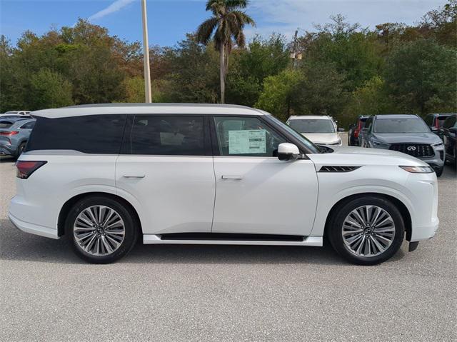 new 2025 INFINITI QX80 car, priced at $93,000