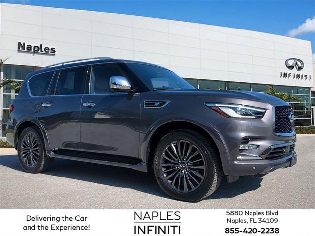 used 2022 INFINITI QX80 car, priced at $51,665