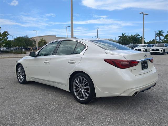 used 2018 INFINITI Q50 car, priced at $23,499