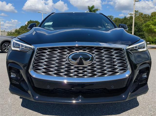 new 2025 INFINITI QX55 car, priced at $51,554