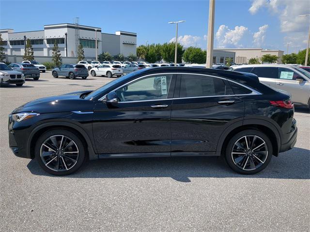 new 2025 INFINITI QX55 car, priced at $51,554