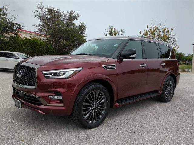 used 2023 INFINITI QX80 car, priced at $55,346