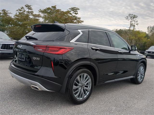 new 2025 INFINITI QX50 car, priced at $49,270