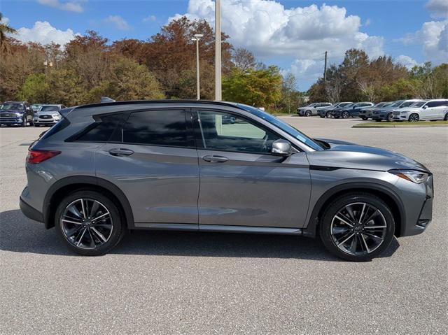 new 2025 INFINITI QX50 car, priced at $53,270