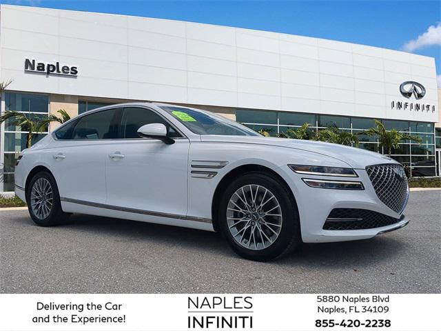 used 2024 Genesis G80 car, priced at $39,999