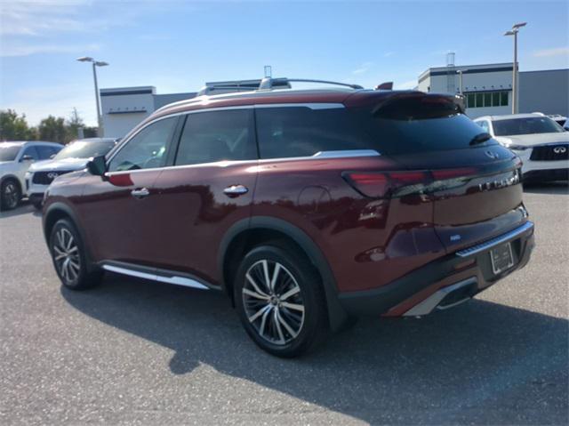 new 2025 INFINITI QX60 car, priced at $66,205