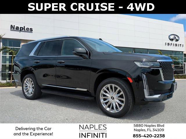 used 2023 Cadillac Escalade car, priced at $66,489
