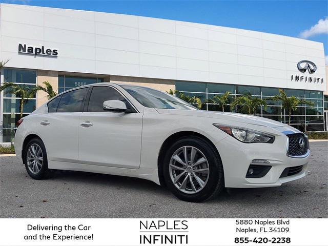 used 2021 INFINITI Q50 car, priced at $25,299