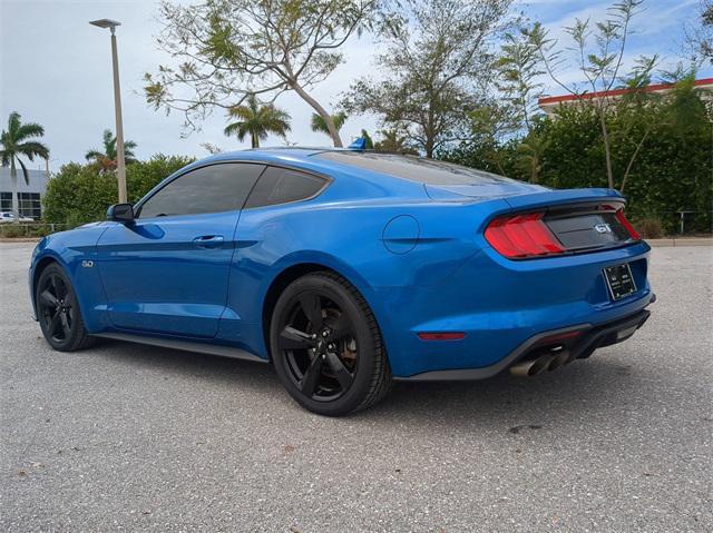 used 2021 Ford Mustang car, priced at $34,987