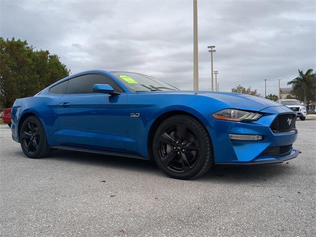 used 2021 Ford Mustang car, priced at $34,987