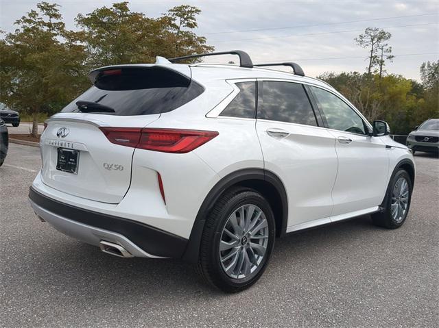 new 2025 INFINITI QX50 car, priced at $49,670