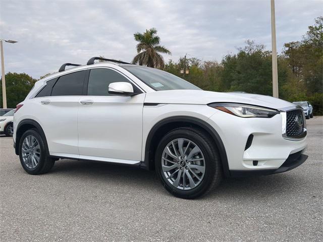 new 2025 INFINITI QX50 car, priced at $49,670