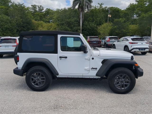 used 2024 Jeep Wrangler car, priced at $31,500