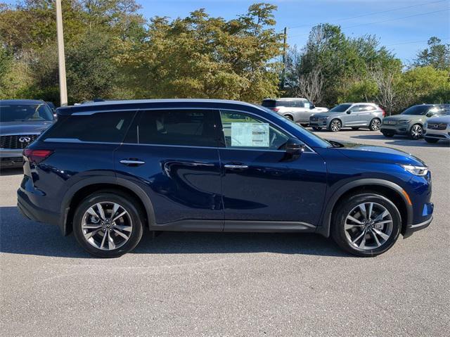 new 2025 INFINITI QX60 car, priced at $59,080