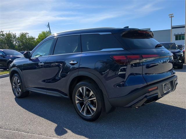 new 2025 INFINITI QX60 car, priced at $59,080