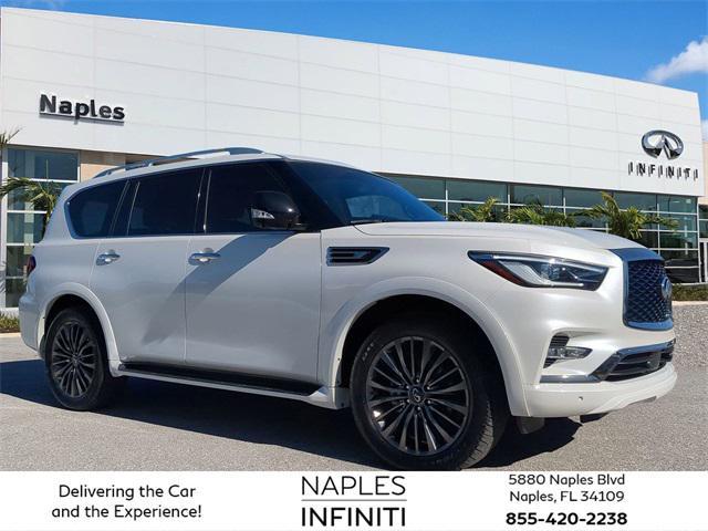 used 2024 INFINITI QX80 car, priced at $60,600