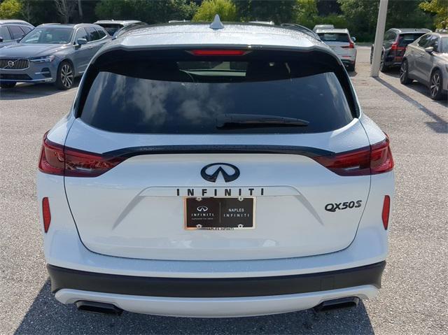 new 2024 INFINITI QX50 car, priced at $52,795