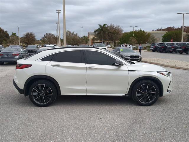 used 2022 INFINITI QX55 car, priced at $31,290