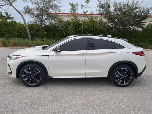 used 2022 INFINITI QX55 car, priced at $31,290