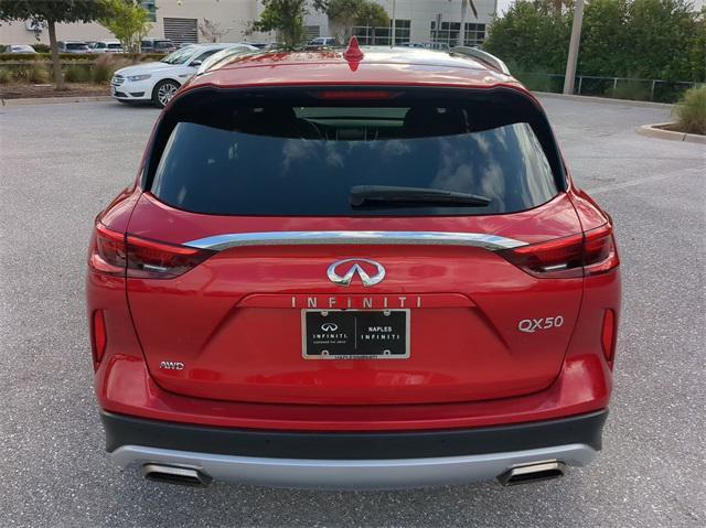 used 2024 INFINITI QX50 car, priced at $46,437