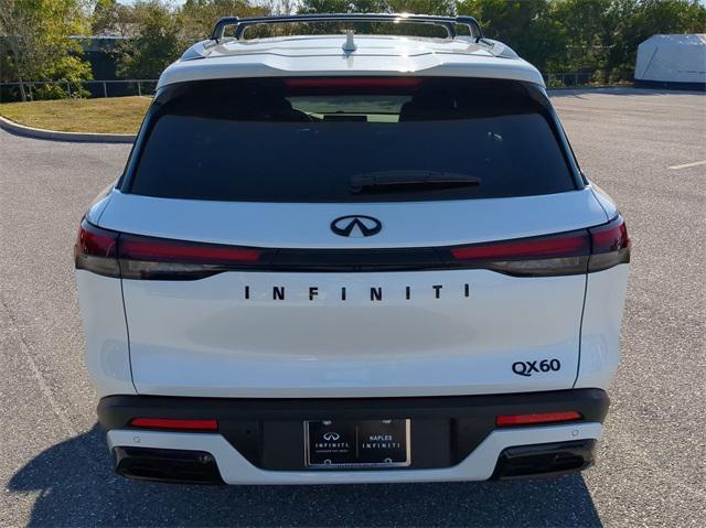 new 2025 INFINITI QX60 car, priced at $61,510